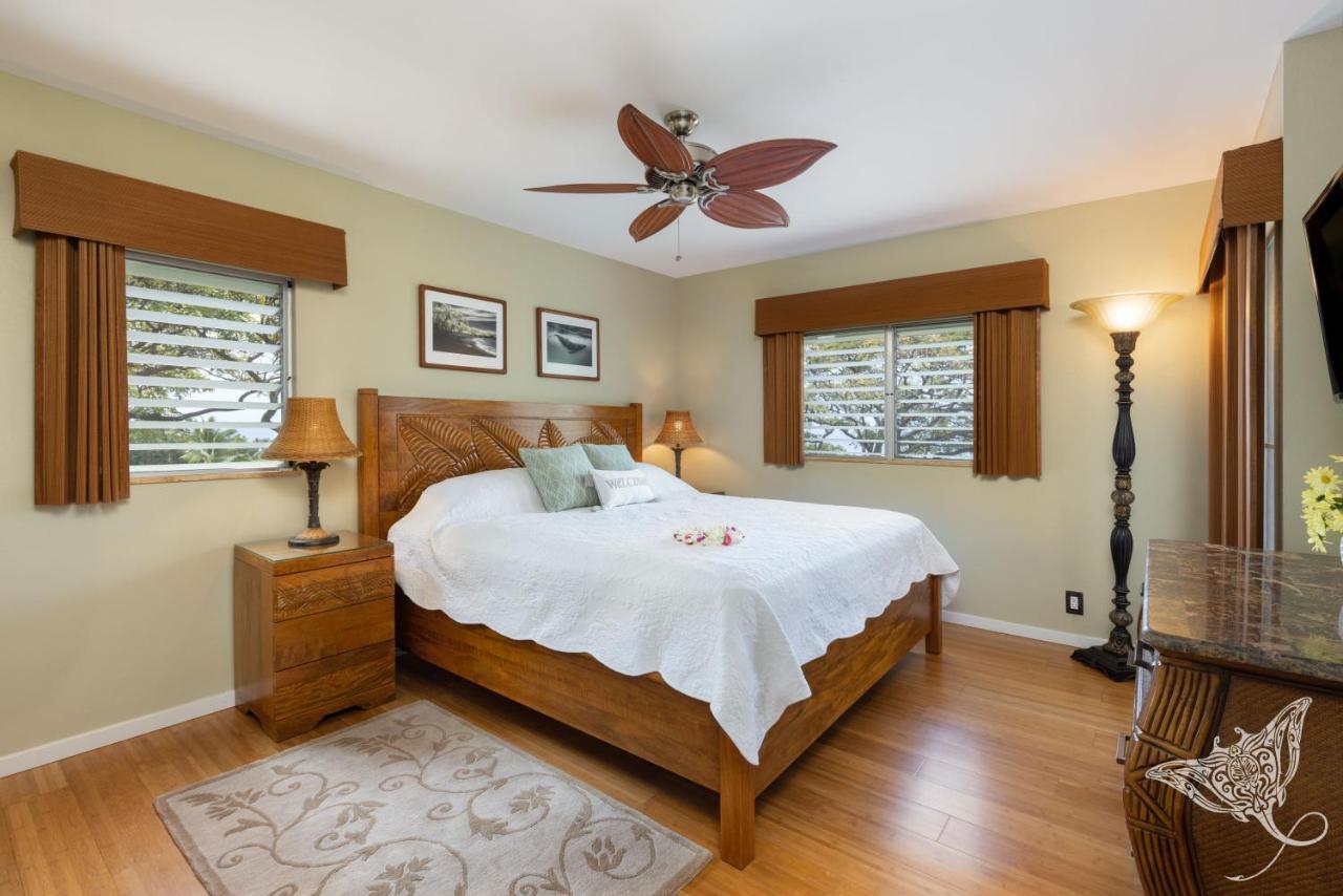 Hale Hahalua - Hale Hahalua - Serenity And Ocean Views In Kona - Now With Upgraded Ac In Bedroom Kailua Kültér fotó