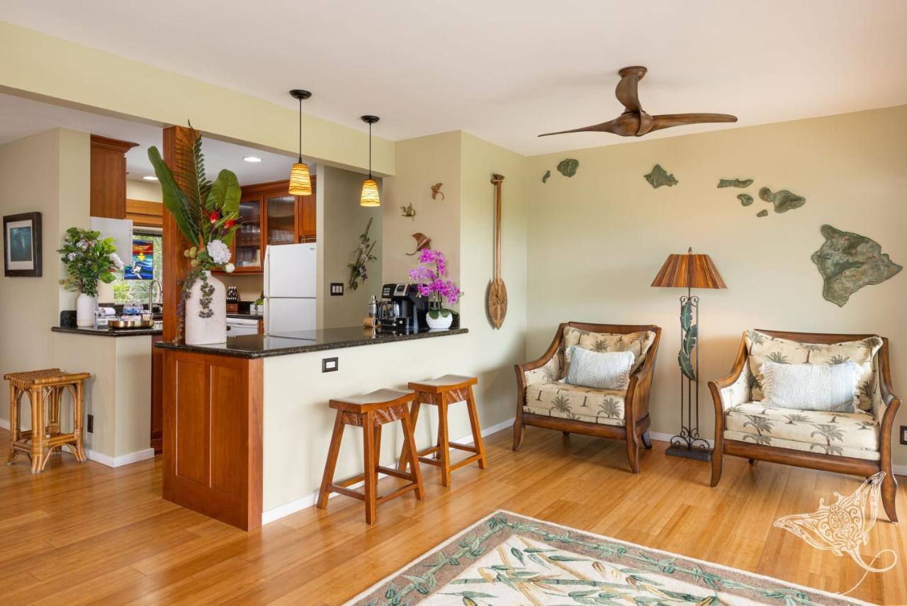 Hale Hahalua - Hale Hahalua - Serenity And Ocean Views In Kona - Now With Upgraded Ac In Bedroom Kailua Kültér fotó